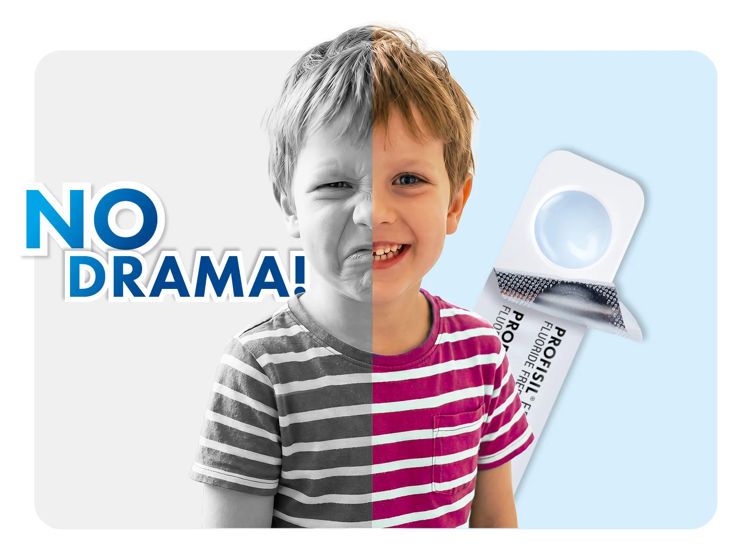 Kein Zahn-Drama bei Kindern mit Profisil Plus