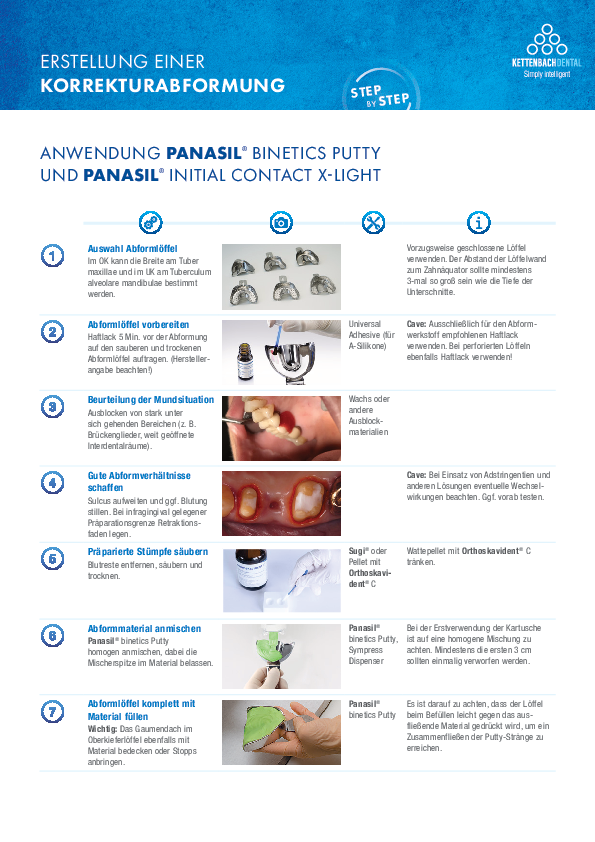 Schritt für Schritt