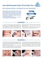 Nano-Hybrid-Komposite Visalys® Fill und Visalys® Flow