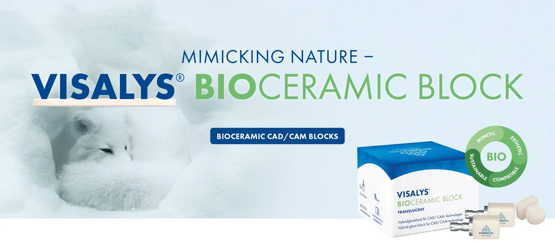 Product Page Header VISALYS BioCeramic