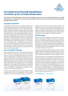 Eine ästhetisch-funktionelle Rehabilitation, vom Mock-up bis zur finalen Restauration